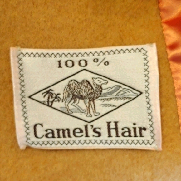 Vintage 100% Camels Hair Long Coat - Picture 7 of 8